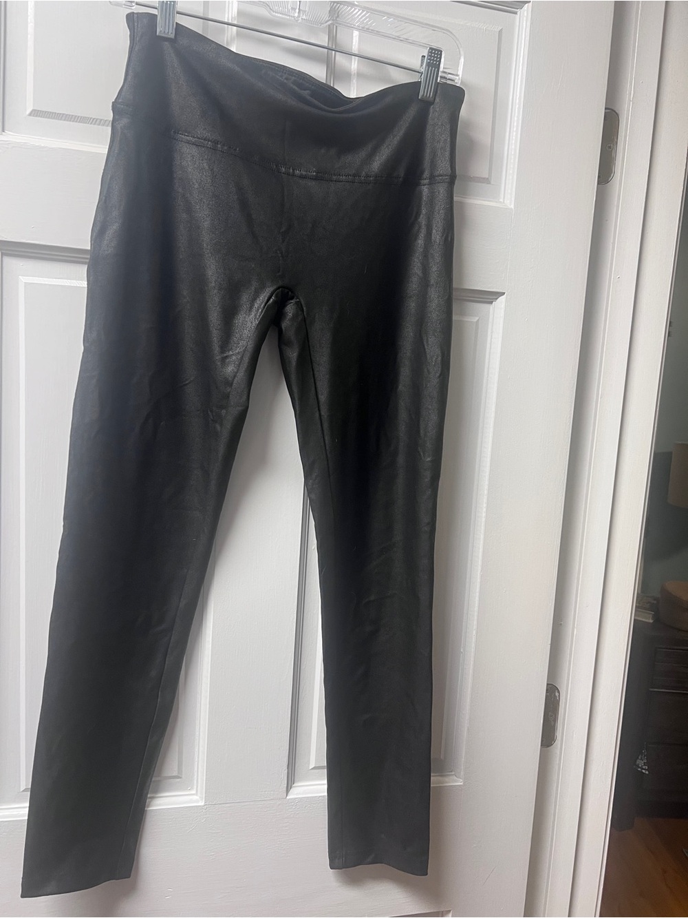 BCBGMaxAzria Black Faux Leather Leggings